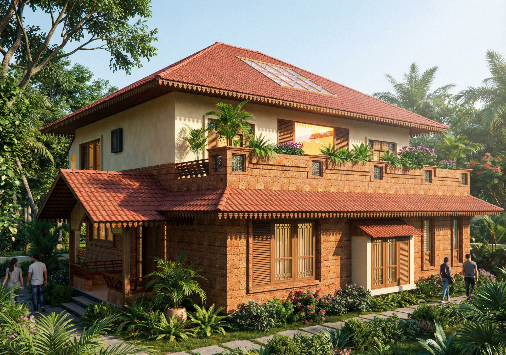 The Joshi House, exterior view